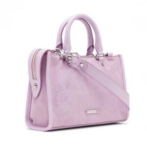 Rebecca Minkoff NWT Light Orchid Satchel with Silver Hardware.  Light Orchid.